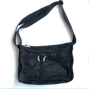 Le Sport Sac Black Medium Bag